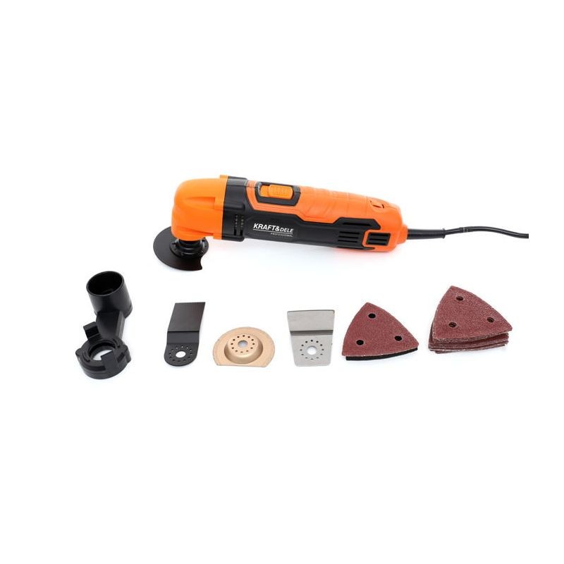 Casa si Gradina - Constructii - Scule electrice si accesorii - Slefuitoare - Unealta multifunctionala, Kraft&Dele KD1672, 1300W, 21000 rpm - Infinity.ro