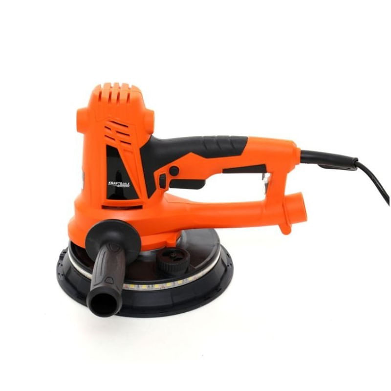 Casa si Gradina - Constructii - Scule electrice si accesorii - Slefuitoare - Slefuitor pereti, Kraft&Dele, cu sistem aspirare, iluminarea LED, 1400 W - Infinity.ro