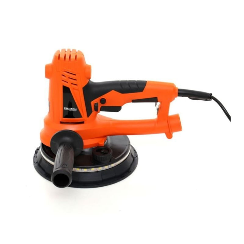 Casa si Gradina - Constructii - Scule electrice si accesorii - Slefuitoare - Slefuitor pereti, Kraft&Dele, cu sistem aspirare, iluminarea LED, 1400 W - Infinity.ro