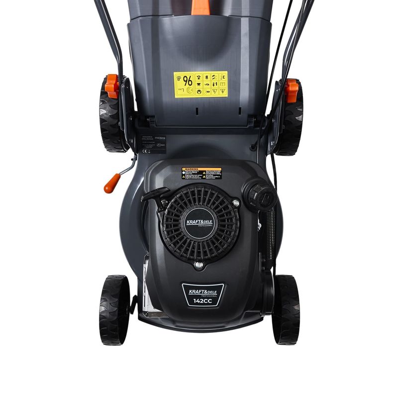 Casa si Gradina - Gradinarit si plante - Utilaje gradina - Masini de tuns iarba - Masina de tuns iarba pe benzina Kraft&Dele KD5084, 8CP, 400 mm - Infinity.ro