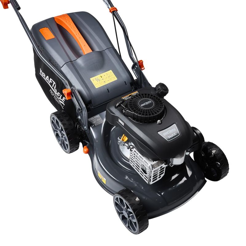 Casa si Gradina - Gradinarit si plante - Utilaje gradina - Masini de tuns iarba - Masina de tuns iarba pe benzina Kraft&Dele KD5084, 8CP, 400 mm - Infinity.ro