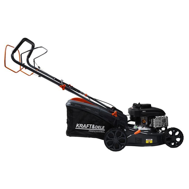 Casa si Gradina - Gradinarit si plante - Utilaje gradina - Masini de tuns iarba - Masina de tuns iarba pe benzina Kraft&Dele KD5084, 8CP, 400 mm - Infinity.ro