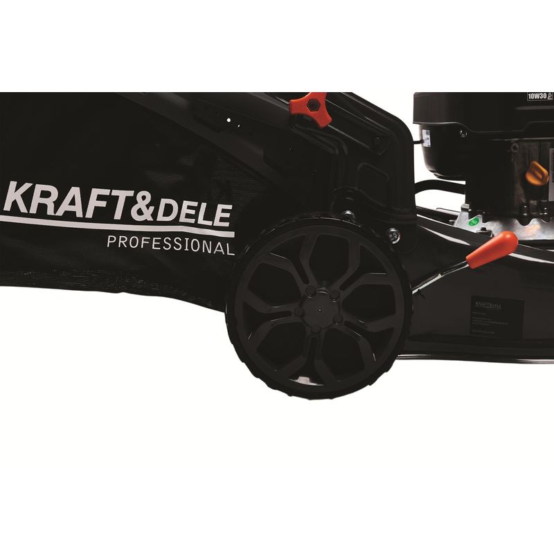 Casa si Gradina - Gradinarit si plante - Utilaje gradina - Masini de tuns iarba - Masina de tuns iarba pe benzina Kraft&Dele KD5084, 8CP, 400 mm - Infinity.ro