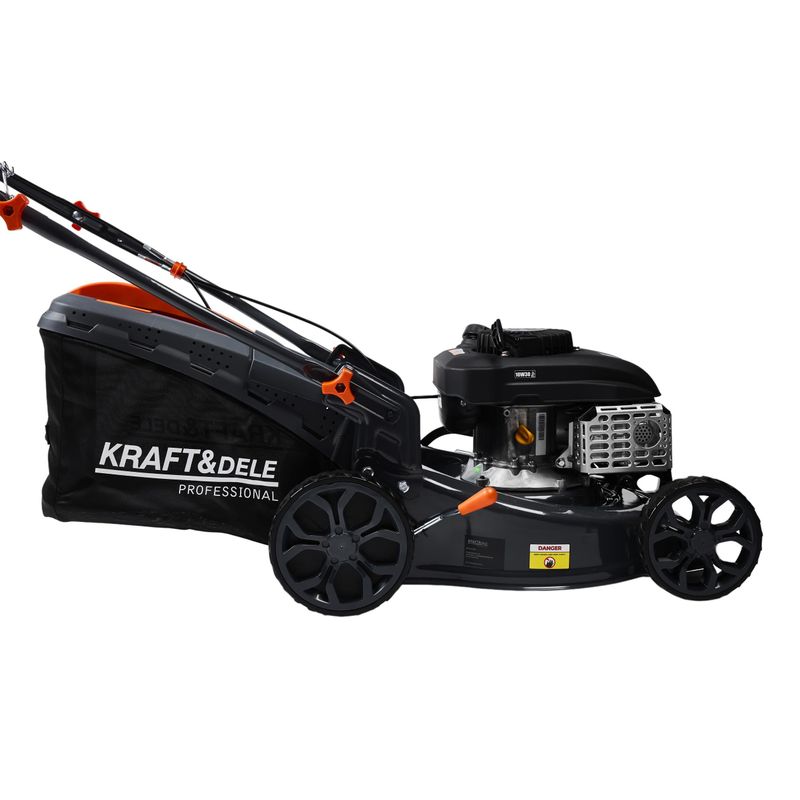Casa si Gradina - Gradinarit si plante - Utilaje gradina - Masini de tuns iarba - Masina de tuns iarba pe benzina Kraft&Dele KD5084, 8CP, 400 mm - Infinity.ro