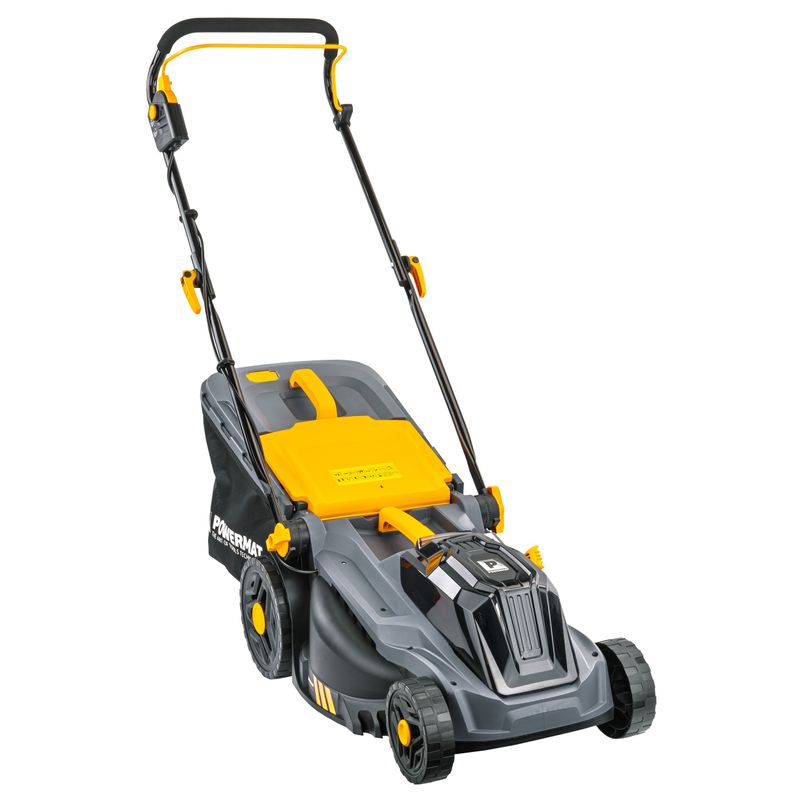 Casa si Gradina - Gradinarit si plante - Utilaje gradina - Masini de tuns iarba - Masina de tuns iarba cu acumulator Powermat, 20 V, 2×4 Ah, 38 cm, PM‑KSA‑40M - Infinity.ro