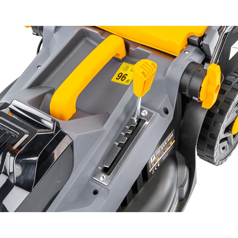 Casa si Gradina - Gradinarit si plante - Utilaje gradina - Masini de tuns iarba - Masina de tuns iarba cu acumulator Powermat, 20 V, 2×4 Ah, 38 cm, PM‑KSA‑40M - Infinity.ro