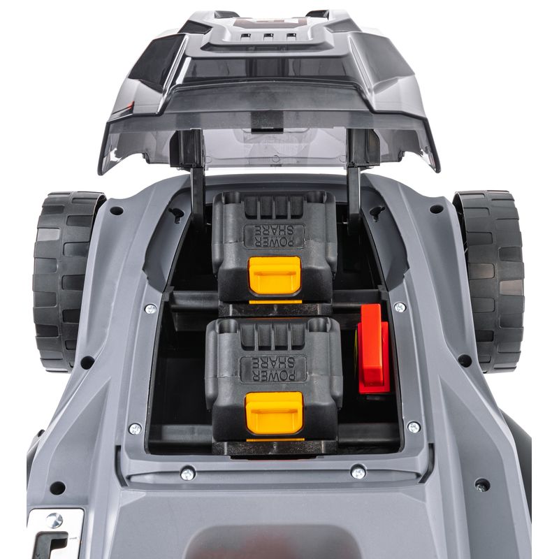 Casa si Gradina - Gradinarit si plante - Utilaje gradina - Masini de tuns iarba - Masina de tuns iarba cu acumulator Powermat, 20 V, 2×4 Ah, 38 cm, PM‑KSA‑40M - Infinity.ro