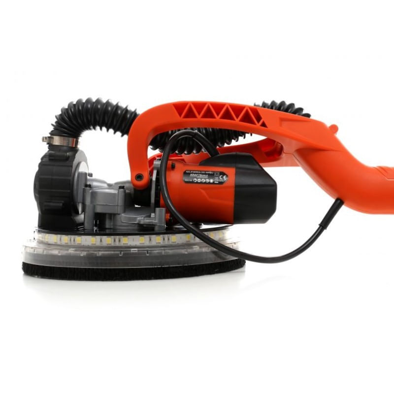 Casa si Gradina - Constructii - Scule electrice si accesorii - Slefuitoare - Slefuitor pereti cu aspirator Kraft&Dele KD1740, 1460W, 225 mm, LED - Infinity.ro
