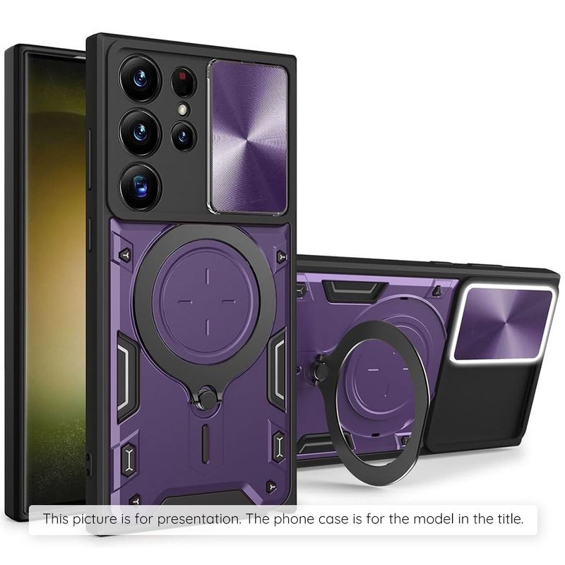 Laptop, Telefoane si Tablete - Telefoane mobile si accesorii - Accesorii Telefoane - Huse telefoane - Husa pentru Motorola Moto G55 - Techsuit CamGuard Pro - Purple - Infinity.ro
