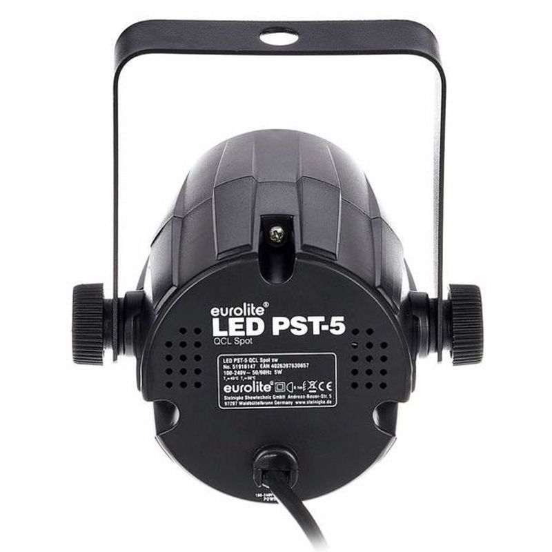 Casa si Gradina - Corpuri si surse de iluminat - Iluminat comercial si industrial - Proiectoare si lampi de lucru - Proiector LED Glob Oglinzi Eurolite LED PST-5 QCL Spot BK - Infinity.ro