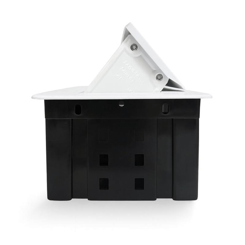 Casa si Gradina - Electrice - Prize - Priza Incorporabila, Adsinio, 3 Schuko, 16A, 50/60Hz, 220-240V, Alb - Infinity.ro