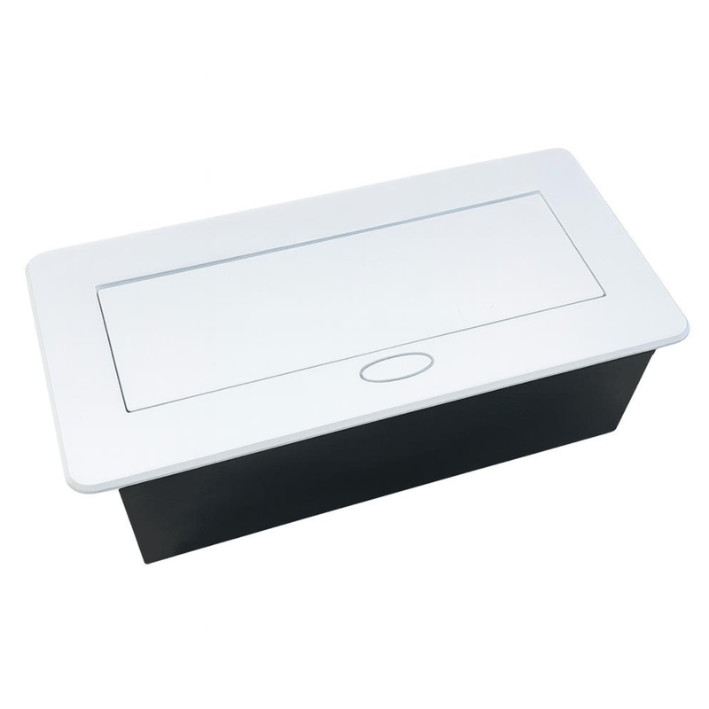 Casa si Gradina - Electrice - Prize - Priza Incorporabila, Adsinio, 3 Schuko, 16A, 50/60Hz, 220-240V, Alb - Infinity.ro