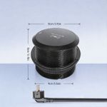 Casa si Gradina - Electrice - Prize - Priza Incorporabila Wireless, Adsinio, 1 Schuko, 1 USB-C, 2 USB-A, 1 Wireless, Negru - Infinity.ro