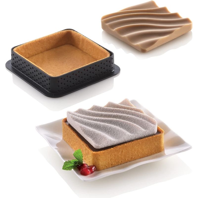 Casa si Gradina - Bucatarie si vesela - Ustensile bucatarie - Forme prajituri - Set de forme de prajituri antiaderente, 6 bucati - Infinity.ro