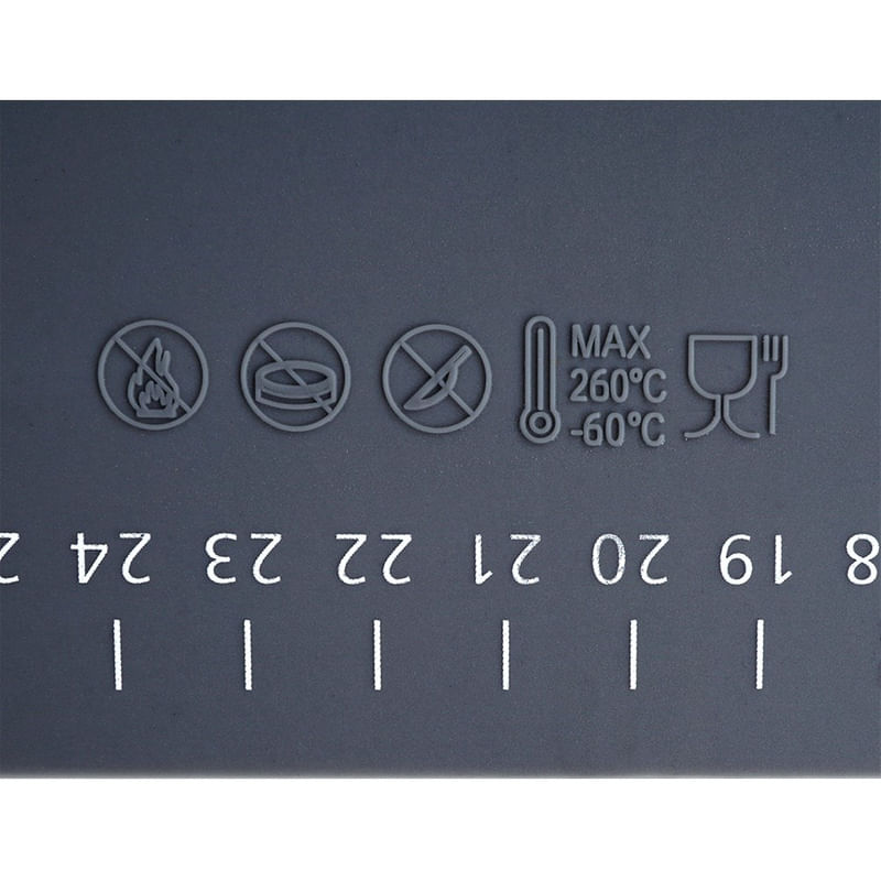 Casa si Gradina - Bucatarie si vesela - Ustensile bucatarie - Ustensile ornare prajituri - Covoras din silicon pentru framantat si copt 64×45 cm, gri - Infinity.ro