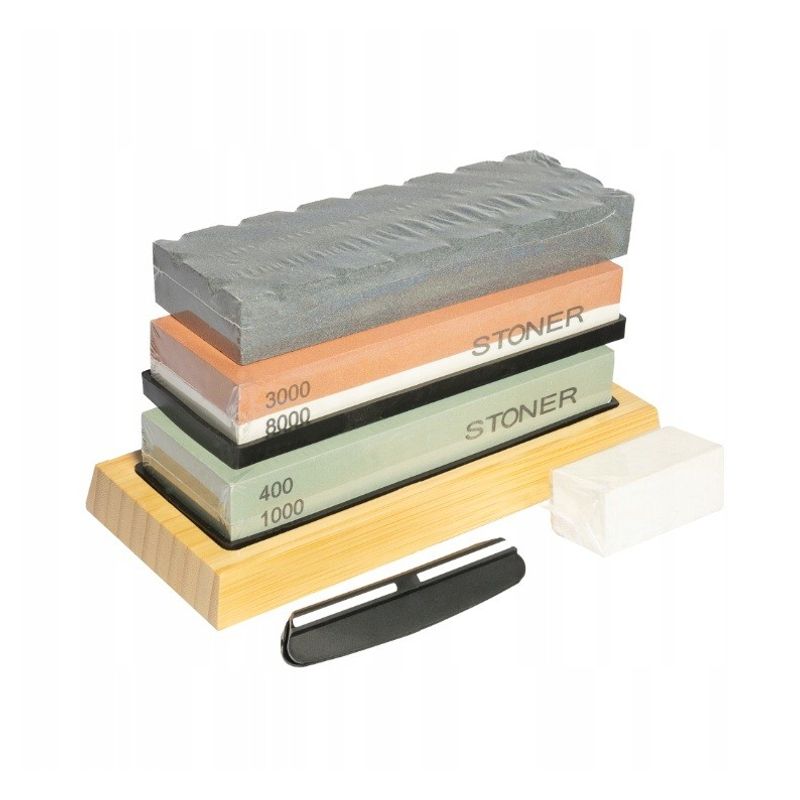 Casa si Gradina - Constructii - Depozitare, transport si protectie - Cantare electronice comerciale - Piatra de ascutit cutite, SilverTools, 11 elemente, S12081 - Infinity.ro