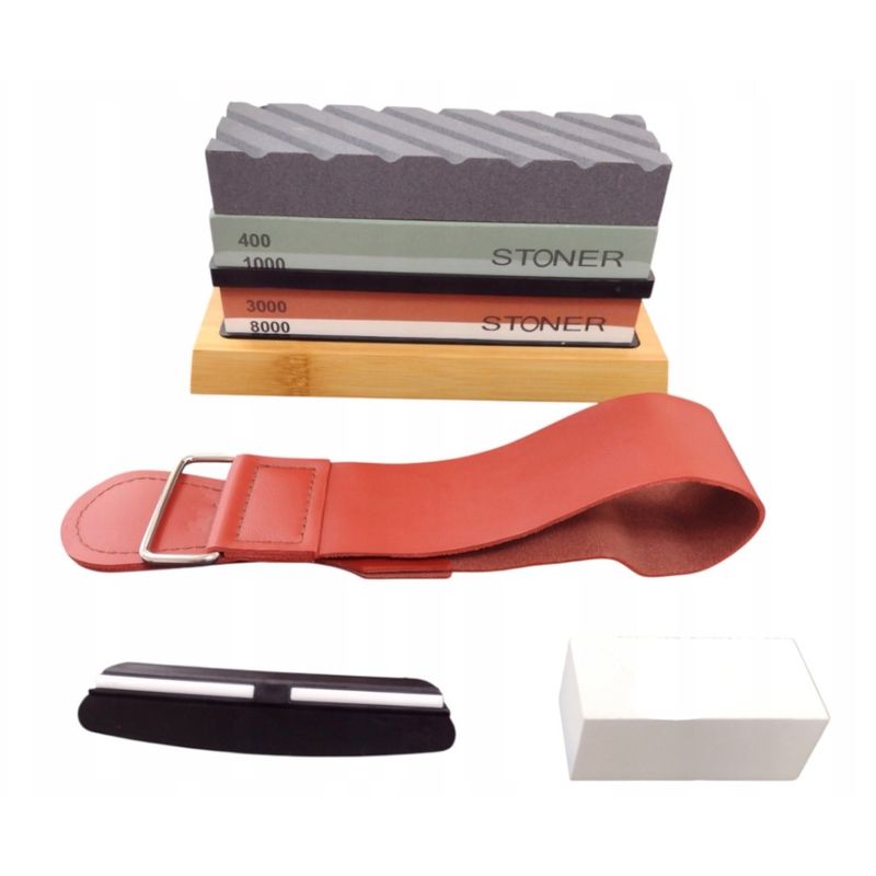 Casa si Gradina - Constructii - Depozitare, transport si protectie - Cantare electronice comerciale - Piatra de ascutit cutite, SilverTools, 11 elemente, S12081 - Infinity.ro