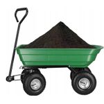 Casa si Gradina - Constructii - Depozitare, transport si protectie - Echipamente pentru transport si ridicat - Carut de transport pentru gradina 3 in 1 SilverTools S10805 300 kg - Infinity.ro