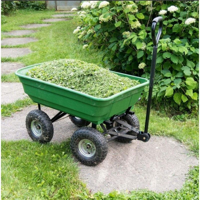 Casa si Gradina - Constructii - Depozitare, transport si protectie - Echipamente pentru transport si ridicat - Carut de transport pentru gradina 3 in 1 SilverTools S10805 300 kg - Infinity.ro