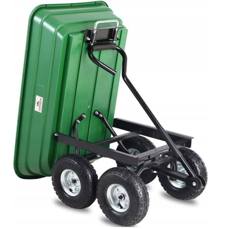Casa si Gradina - Constructii - Depozitare, transport si protectie - Echipamente pentru transport si ridicat - Carut de transport pentru gradina 3 in 1 SilverTools S10805 300 kg - Infinity.ro