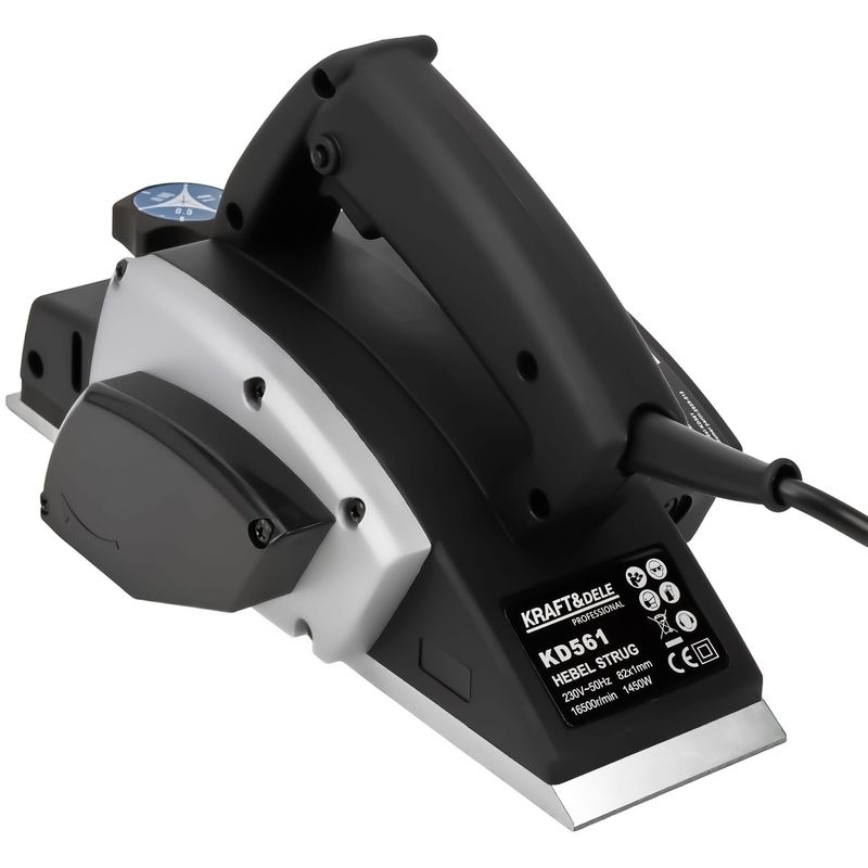 Casa si Gradina - Constructii - Scule electrice si accesorii - Slefuitoare - Rindea electrica 1450W, 16500 RPM, Kraft&Dele, KD561 - Infinity.ro