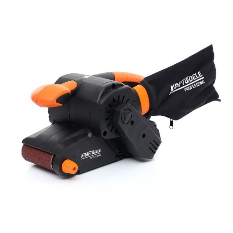 Casa si Gradina - Constructii - Scule electrice si accesorii - Slefuitoare - Masina de slefuit, Kraft&Dele, cu banda, 1850 W, 76 x 120 mm - Infinity.ro