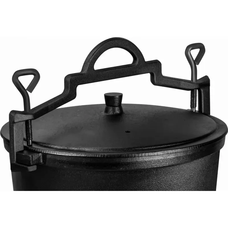 Sport si Outdoor - Camping - Corturi camping - Cazan de vanatoare din fonta 10L, Kraft&Dele, KD4187 - Infinity.ro