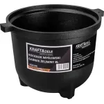 Sport si Outdoor - Camping - Corturi camping - Cazan de vanatoare din fonta 8L, Kraft&Dele, KD4186 - Infinity.ro