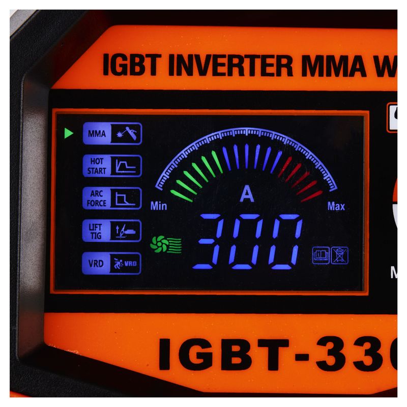 Casa si Gradina - Constructii - Scule electrice si accesorii - Aparate de sudura - Pachet aparat de sudura IGBT/MMA/LIFT/TIG 330A, Kraft&Dele, KD1878 + electrozi rutilici 2.5 mm, 2.5 kg - Infinity.ro