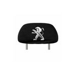 Auto si Moto - Intretinere auto - Huse auto - Husa Tetiera Auto Neagra – PEUGEOT - Infinity.ro