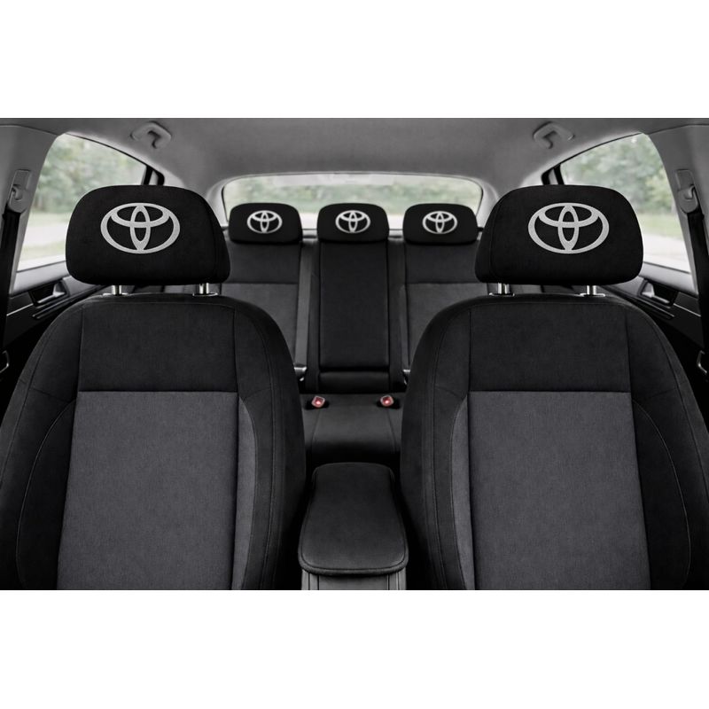 Auto si Moto - Intretinere auto - Huse auto - Husa Tetiera Auto Neagra – TOYOTA - Infinity.ro