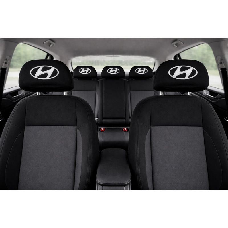 Auto si Moto - Intretinere auto - Huse auto - Husa Tetiera Auto Neagra – HYUNDAI - Infinity.ro