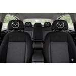 Auto si Moto - Intretinere auto - Huse auto - Husa Tetiera Auto Neagra – MAZDA - Infinity.ro