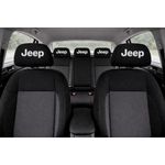Auto si Moto - Intretinere auto - Huse auto - Husa Tetiera Auto Neagra – JEEP - Infinity.ro