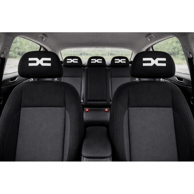 Auto si Moto - Intretinere auto - Huse auto - Husa Tetiera Auto Neagra – DACIA NOU - Infinity.ro