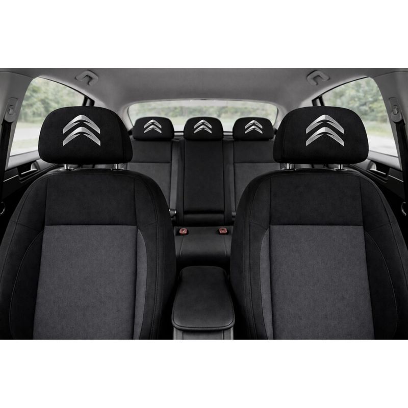 Auto si Moto - Intretinere auto - Huse auto - Husa Tetiera Auto Neagra – CITROEN - Infinity.ro