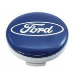 Auto si Moto - Anvelope si jante - Accesorii roti - Capace roti - Set 4 Capace Jante Aluminiu Ford – 54mm Albastru - Infinity.ro