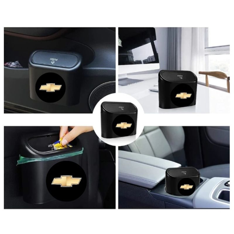 Auto si Moto - Piese auto si accesorii - Interior auto - Accesorii interior - Cos De Gunoi Auto Pentru Depozitare si Curatenie Pentru Chevrolet - Infinity.ro