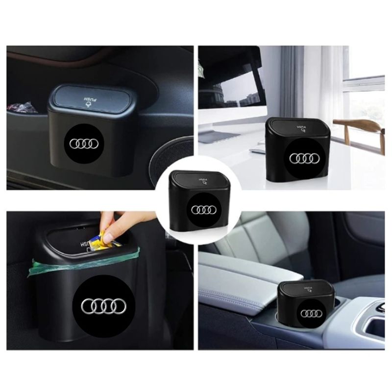 Auto si Moto - Piese auto si accesorii - Interior auto - Accesorii interior - Cos De Gunoi Auto Pentru Depozitare si Curatenie Pentru Audi - Infinity.ro