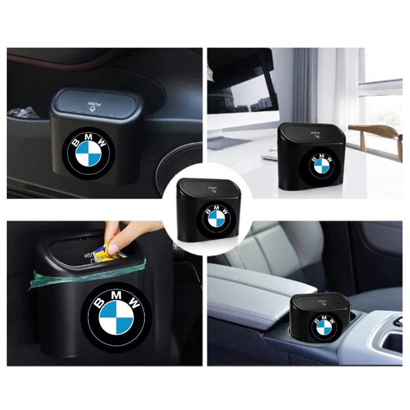 Auto si Moto - Piese auto si accesorii - Interior auto - Accesorii interior - Cos De Gunoi Auto Pentru Depozitare si Curatenie Pentru BMW - Infinity.ro