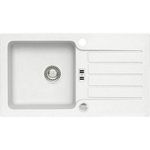 Casa si Gradina - Sanitare - Chiuveta bucatarie si accesorii - Chiuvete bucatarie - Chiuveta Bucatarie Cu O Cuva Alveus Niagara 30, 77,5x43 Cm, Cu Picurator, Granital Arctic - Infinity.ro