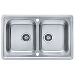 Casa si Gradina - Sanitare - Chiuveta bucatarie si accesorii - Chiuvete bucatarie - Chiuveta inox Alveus Elegant 40, 810x510mm - Infinity.ro