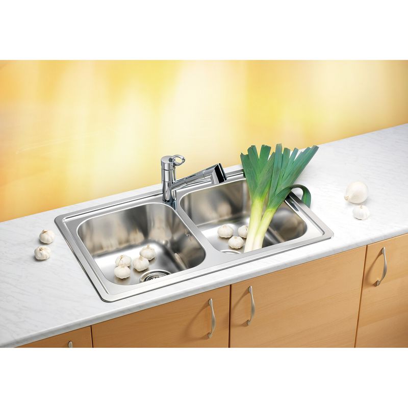 Casa si Gradina - Sanitare - Chiuveta bucatarie si accesorii - Chiuvete bucatarie - Chiuveta inox Alveus Elegant 40, 810x510mm - Infinity.ro