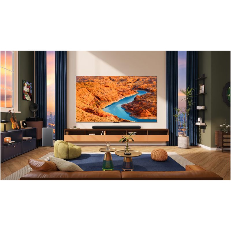 TV, Audio-Video si Foto - Home cinema si Soundbar - Soundbar - Soundbar TCL S55H, 2.1, 220W, Bluetooth 5.2, Dolby Atmos & DTS-Virtual:X, HDMI eARC, Subwoofer Wireless, Negru - Infinity.ro