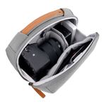 TV, Audio-Video si Foto - Aparate foto si accesorii - Accesorii foto si video - Genti / Rucsacuri / Huse - Geanta foto de umar Vanguard VEO CITY CB24, include husa de ploaie, capacitate 3l, Gri - Infinity.ro