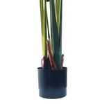 Casa si Gradina - Decoratiuni - Obiecte decorative - Plante artificiale - Planta artificiala Strelitzia 160 cm - Pasarea Paradisului - cu 10 frunze verzi cu detalii realiste, in ghiveci negru - Infinity.ro