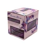 Casa si Gradina - Bucatarie si vesela - Cani si pahare - Cani si cesti - Cana cu insertie de flori uscate, hortensie multicolor, pereti dubli, sticla borosilicata, 200 ml, Aurora Bloom - Infinity.ro