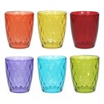 Casa si Gradina - Bucatarie si vesela - Cani si pahare - Pahare - Set 6 Pahare Colorate Jenni 320ML Tognana - Infinity.ro