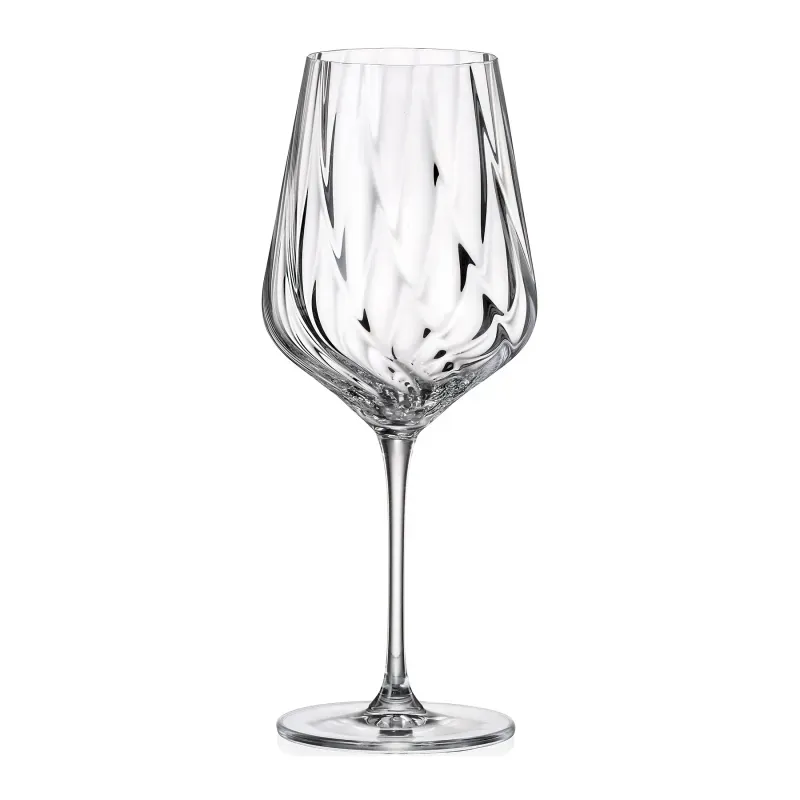 Casa si Gradina - Bucatarie si vesela - Cani si pahare - Pahare - Set 6 pahare cristal Bohemia Winestar Spirale 620ml - Infinity.ro