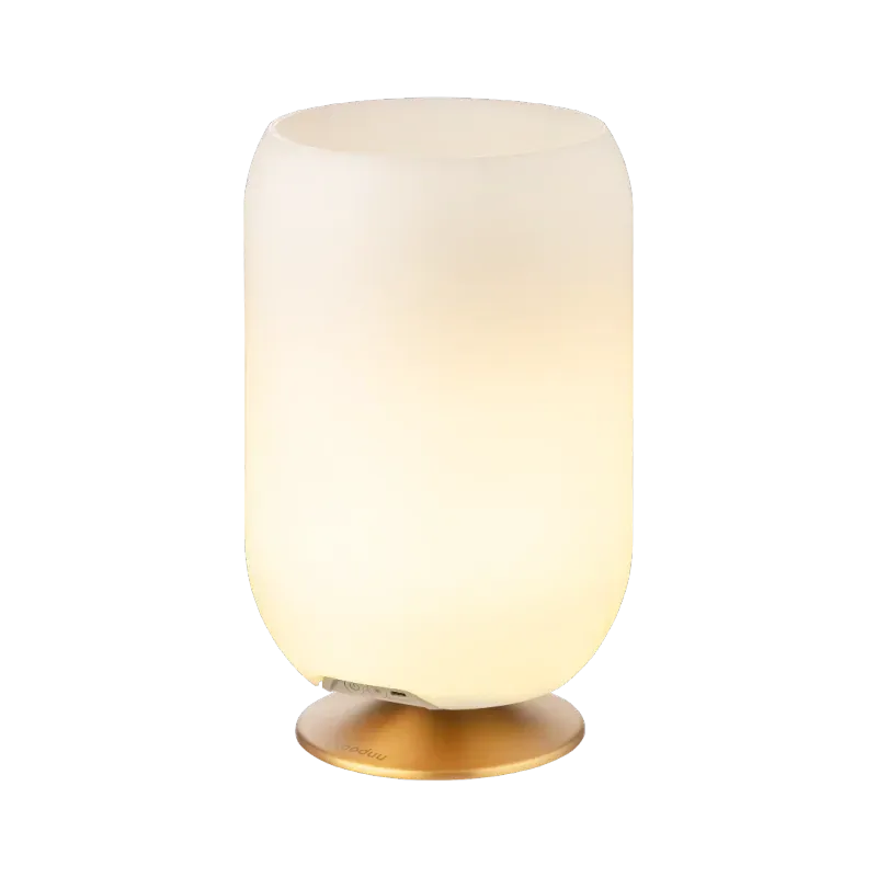 TV, Audio-Video si Foto - Portabile audio - Boxe portabile - Boxa portabila Kooduu Atmos Brass, lampa LED cu difuzor si racitor bauturi - Infinity.ro